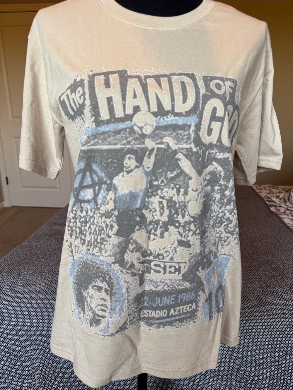 Maradona ‘The Hand of God' Short Sleeve Tee - brand new!